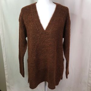 Double Zero V Neck sweater - Brown NEW